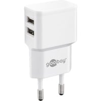 Dual USB-Ladegerät 2,4 A weiß