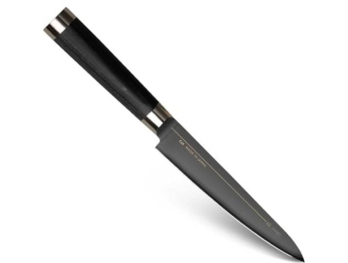 Kai BK0002 Messer, Holz, Schwarz, 26.5 x 5 x 2.5 cm