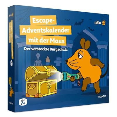 FRANZIS 67211 - Die Maus Escape-Adventskalender mit der Maus. Für Kinder ab 7 Jahren.