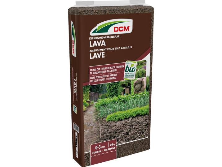 DCM KLEIGRVERBETERAAR LAVA 20KG