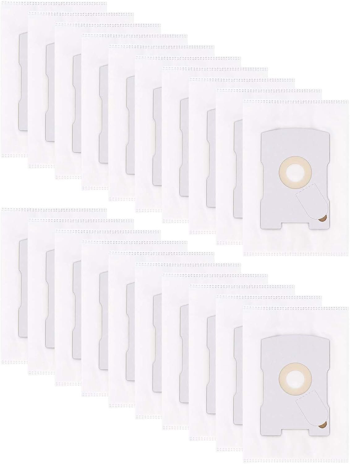 Reservezakken compatibel met Vorwerk Tiger VT260 265 270 300, Vorwerk Kobold FP300 en Swirl V66 met 5-laags filter
