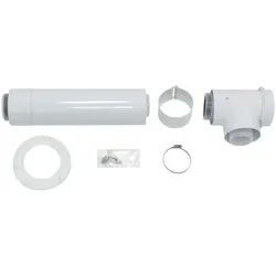 Vaillant, Kabelleitung, Basis-Anschluss-Set Luft-/Abgasführung PP. 80/125 mm