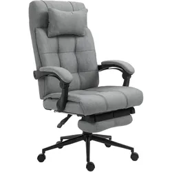 Vinsetto - Bürostuhl - 66B x 76T x 112-120H cm - grau