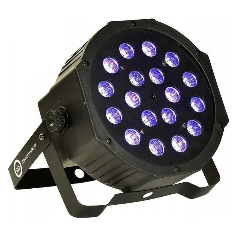 No Name LIGHT4ME LED PAR 18x3W UV-UV-Reflektor (3 W, LED) (5907780148111)