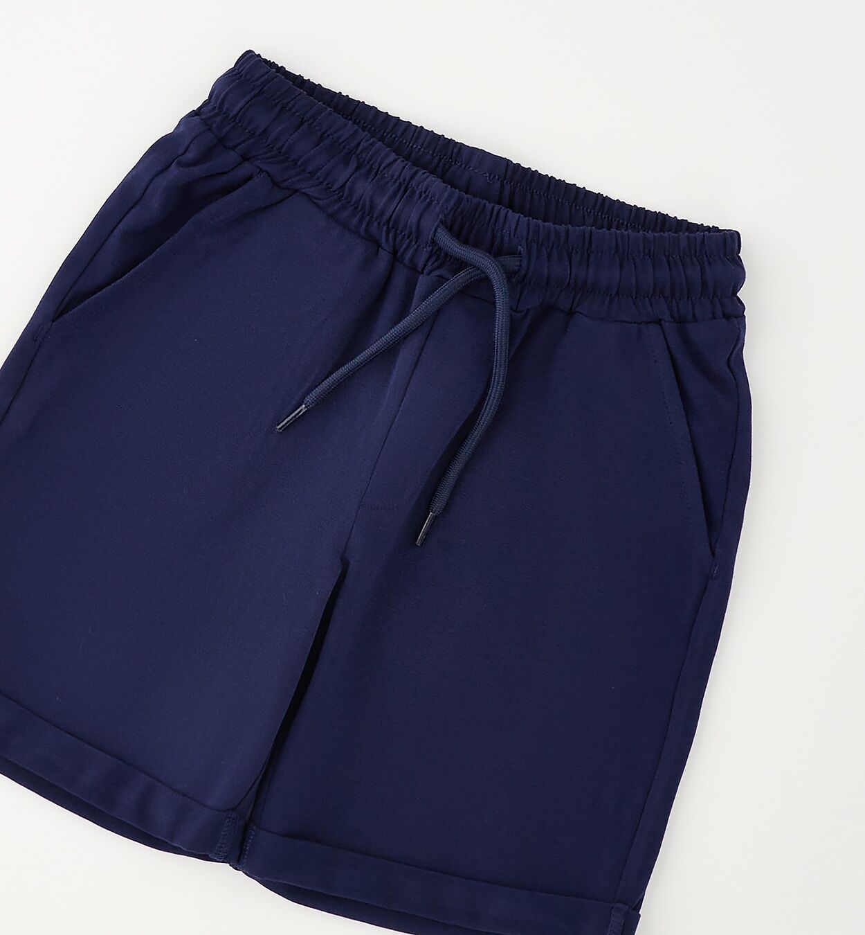 Shorts IDO "BABY BOY SUMMER TROUSER", Jungen, Gr. 74, EURO-Größen, blau (navy), 93% Baumwolle, 7% Elasthan, Hosen Shorts