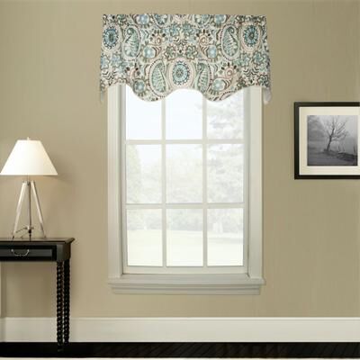 Paisley Prism Lined Duchess Filler Valance by Paisley Prism in Latte