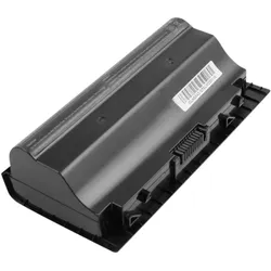 Avizar ASUS G75 A42-G75 Akku 14,8V (5200 mAh), Notebook Akku, Schwarz
