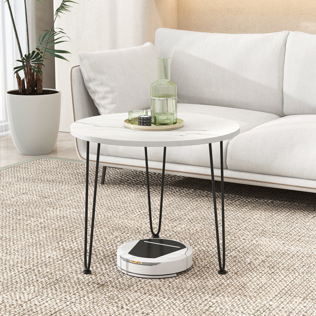 17 Stories Coffee Table White 47cm H X 60cm W X 60cm D