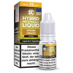 Virginia Tobacco Hybrid NicSalt Liquid by SC 10ml / 20mg
