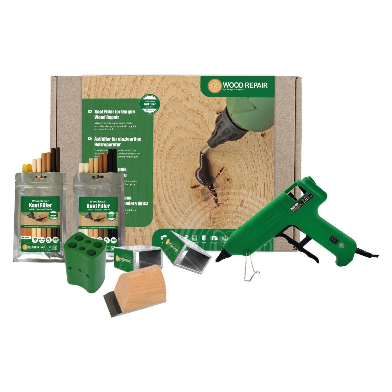 Wood Repair Reparationssaet Plus+ t/trae (50036)