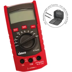 CIMCO 111491 - Multimeter, AC/DC, digital, TRMS