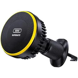 Aohi Samochodowa ładowarka indukcyjna z chłodzeniem Superauto self- cooling Magnetic 15W, Auto Adapter