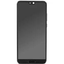 OEM Display-Einheit + Rahmen für Huawei P20 midnight blue, ohne Logo (Display, Huawei P20), Mobilgerät Ersatzteile, Blau