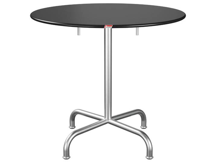 Metall-Tisch Rigi Rund Feuerverzinkt von Schaffner / Farbe: Schwarz / Grösse: x cm