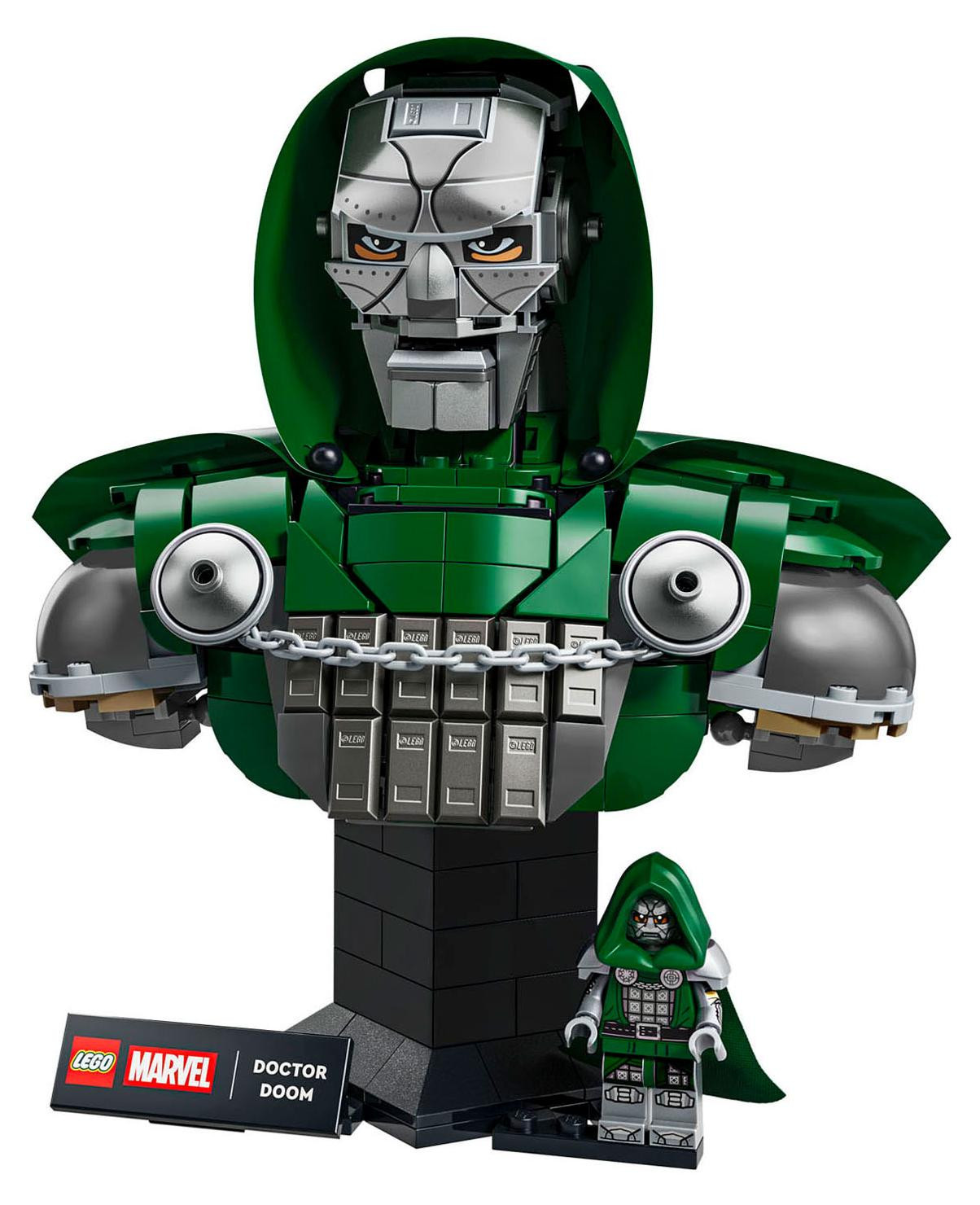LEGO Marvel Bust van Doctor Doom 76345
