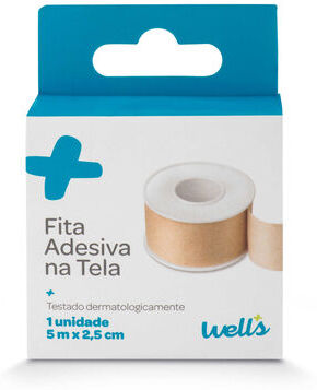 Wells Fita Adesiva 5m x 2,5cm 1 un