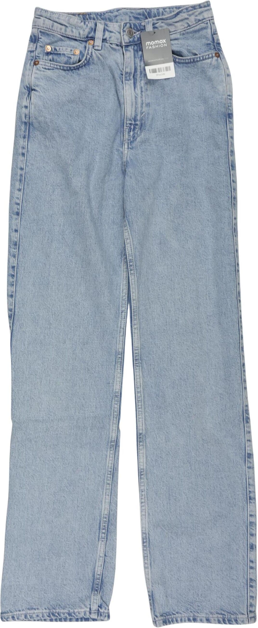 Weekday Damen Jeans, Hellblau, Gr. W25, Baumwolle - Second Hand