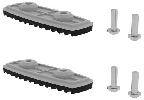 MUNK Günzburger Steigtechnik 019210 Fußplatten 2St.