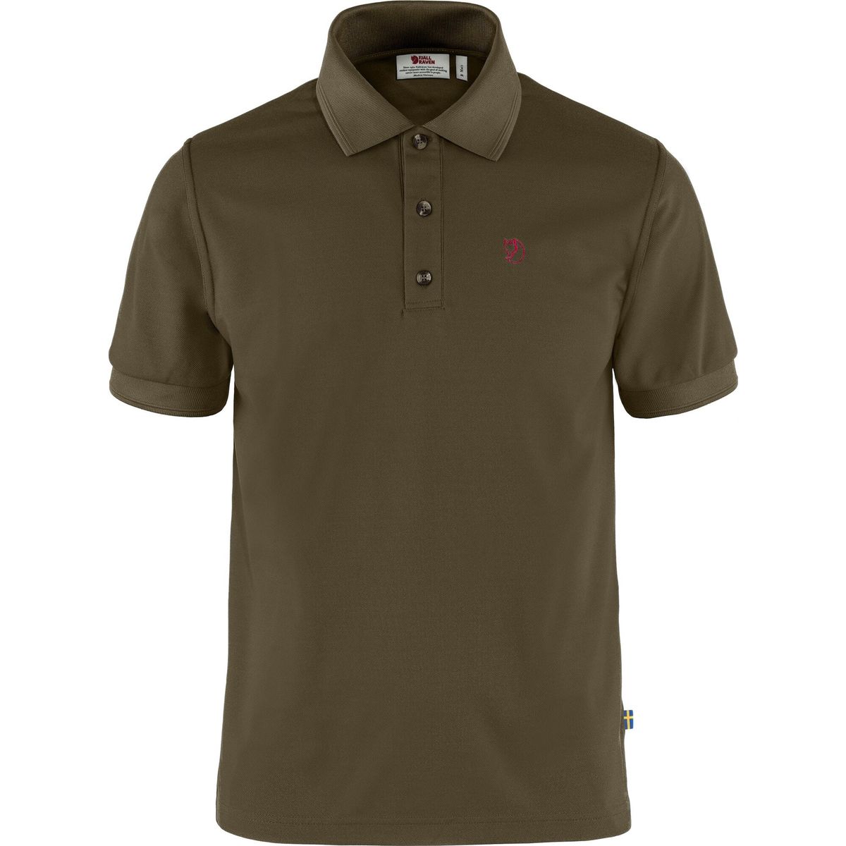 Fjällräven Crowley Pique Shirt M dark olive (633) S F81783-633-S