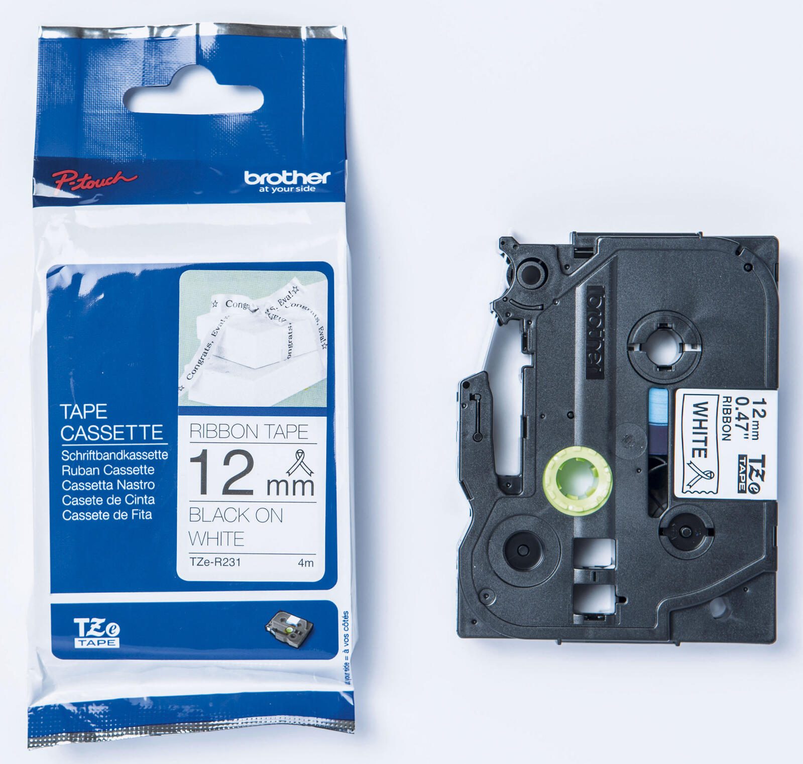 Brother Band TZe-R231 12mm TZER231