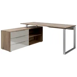 Voleo Eckschreibtisch NEVADA - B/H/T ca. 184,00x77,00x159,00