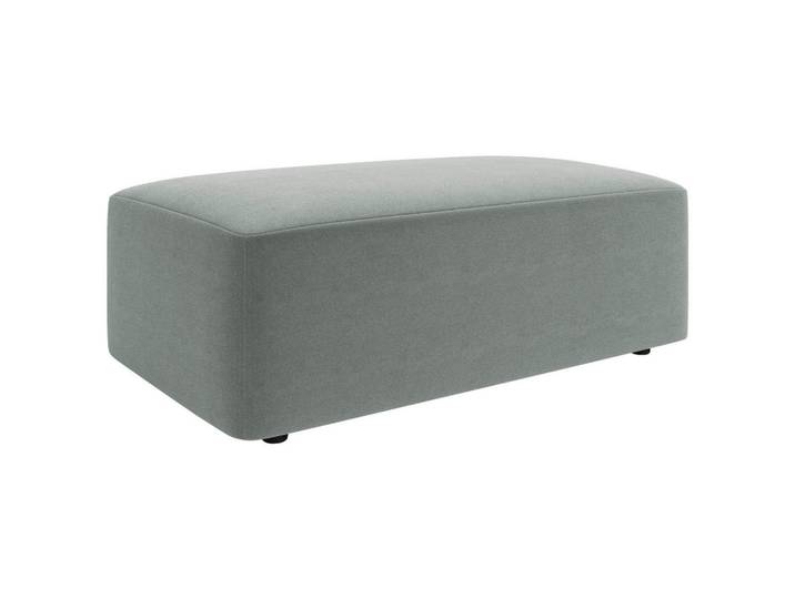 Trendmanufaktur Hocker Wien, Grau, Kunststoff, rechteckig, 112x44x66 cm, Made in Europe, Wohnzimmer, Hocker, Sitzhocker