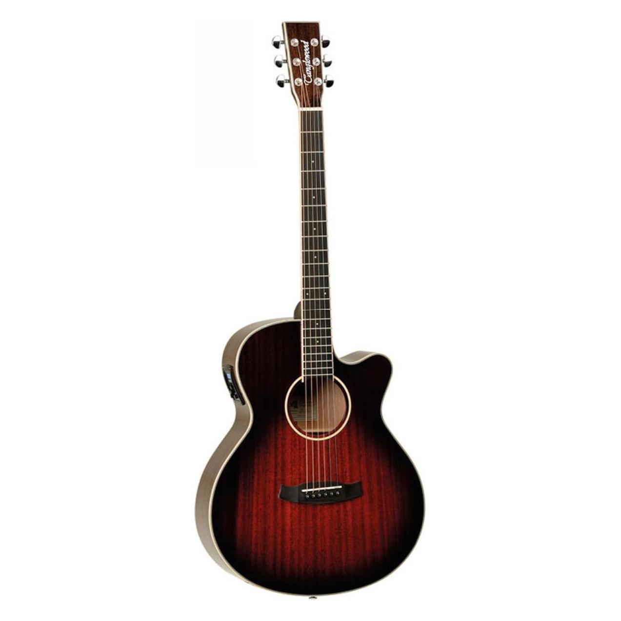 Tanglewood Chitarra Acustica TW4E AVB Winterleaf Autumn (Westerngitarre, Mahagoni-Boden, Mahagoni-Zargen, Massive Mahagoni-Decke) (54657491)