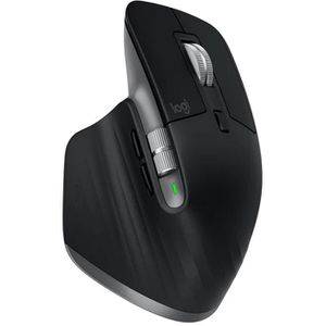 Logitech Maus MX Master 3S for MAC Wireless Mouse, 7 Tasten, 8000 dpi, kabellos, schwarz