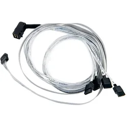 Adaptec HD-SAS Kabel (80 cm, Mini-SAS, SATA III), Interne Kabel (PC)