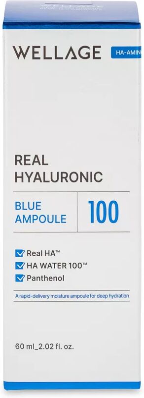Wellage - Real Hyaluronic Blue 100 Ampoule, 60  ml