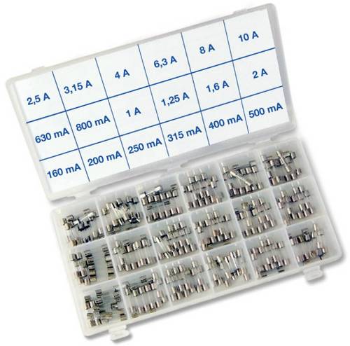 Püschel Feinsicherungen SORTI18MB SORTI18MB Feinsicherung (Ø x L) 5mm x 20mm Mittelträge -mT- Inhalt 180St.