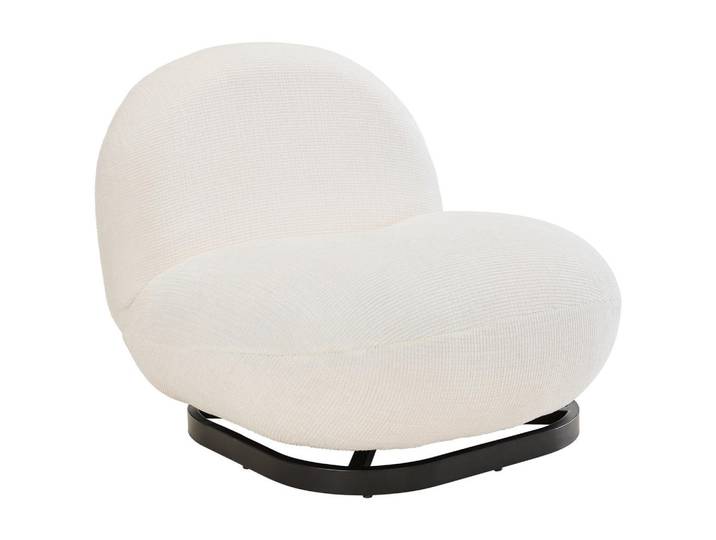 P & B Sessel, Weiß, Metall, 75x66x87 cm, Wohnzimmer, Sessel, Polstersessel