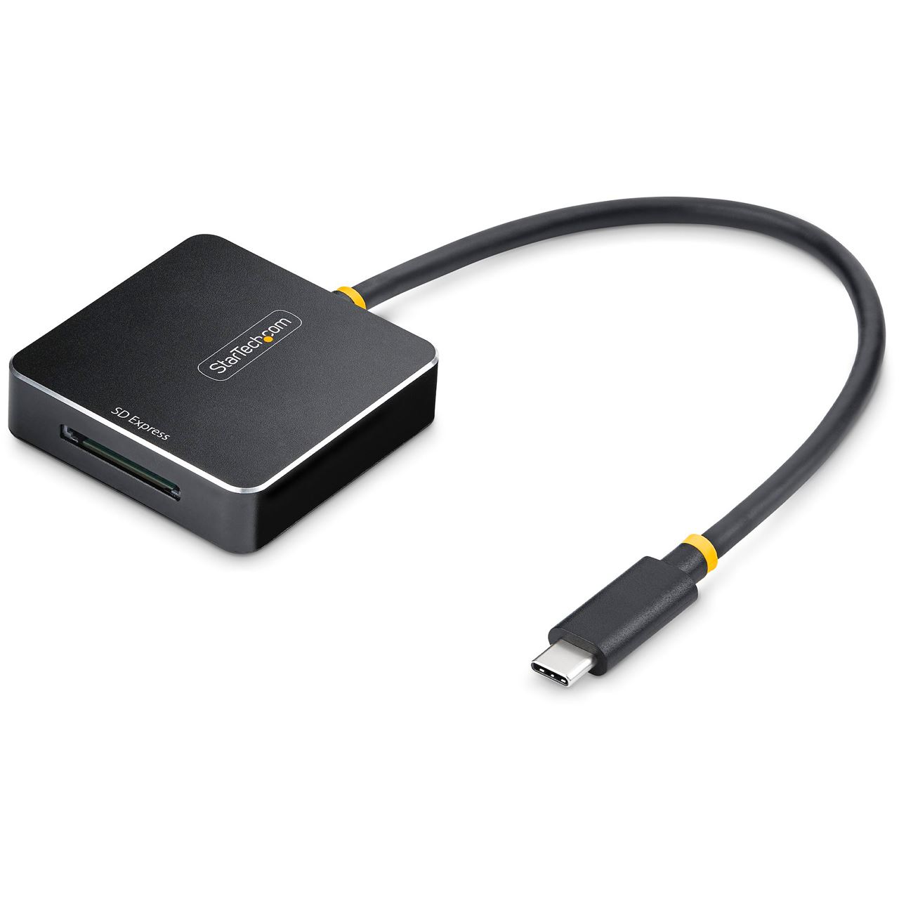 StarTech USB-C SD Express Card Reader, USB 10Gbps, Portable Memory Card Reader, USB Type-C to Secure Digital 7.1 Adapter, Works with Any Op