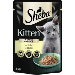Sheba Kitten mit Huhn in Sauce 28x85 g