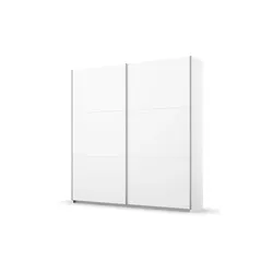 Schwebetürenschrank  Acton , weiß , Maße (cm): B: 175 H: 59