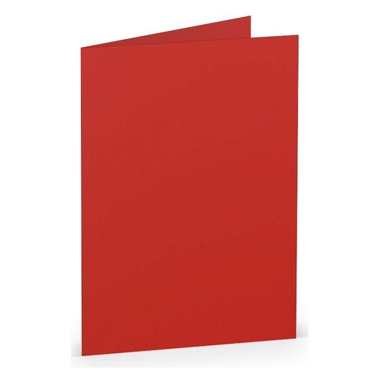 Magni 220709526 - Coloretti Karten, 220 g/m², DIN A7 hd, klatschmohn, 5 Stück (5 Stk.) (220709526)