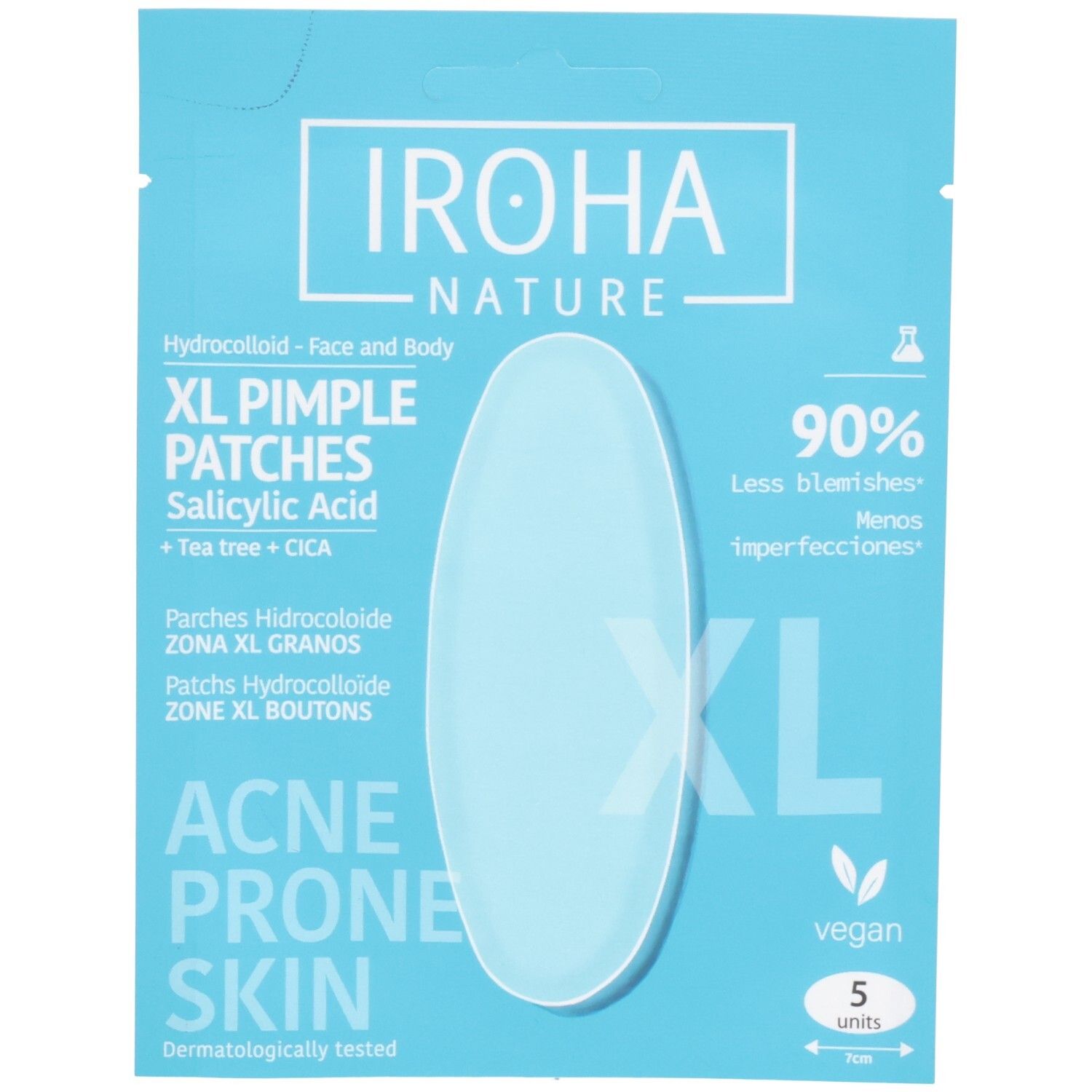 Iroha XL Pimple Patches 5 Stk St Pflaster