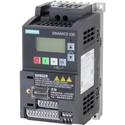 Siemens, Frequenzumrichter, SINAMICS V20 1AC200-240V-10/+10% 0.37kW