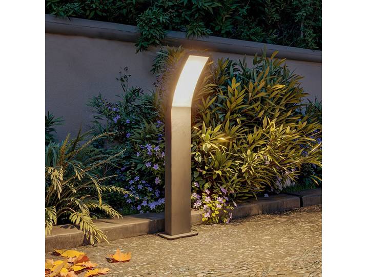 Philips LED-Wegeleuchte Splay UE, 60 cm, anthrazit, IP44, schwarz, Aluminium