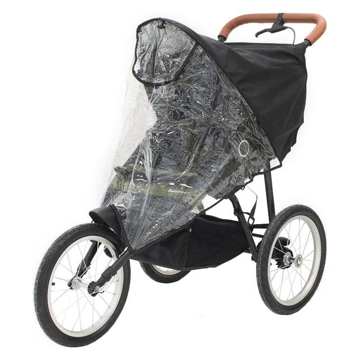 Trille Raincoat Jogger With opening in Top, Black (21-10-1)