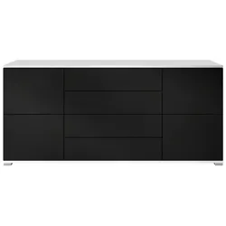 SIDEBOARD Rova Schwarz matt