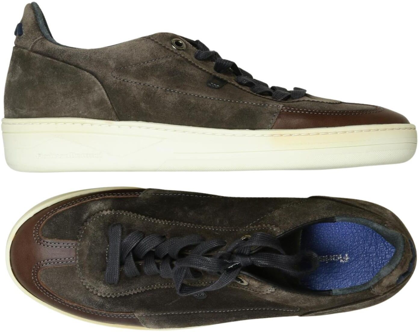 Floris van Bommel Herren Sneaker, Braun, Gr. EU 39 (UK 6), Leder - Second Hand