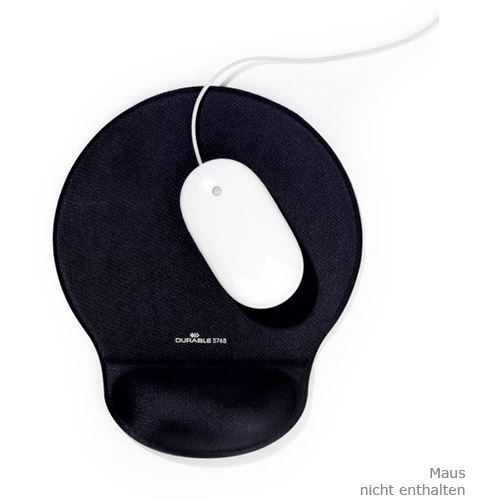 Durable Ergotop 230 mm x 260 mm schwarz