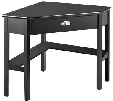 Corner Computer Desk Table Wooden Workstation Corner Laptop Desk