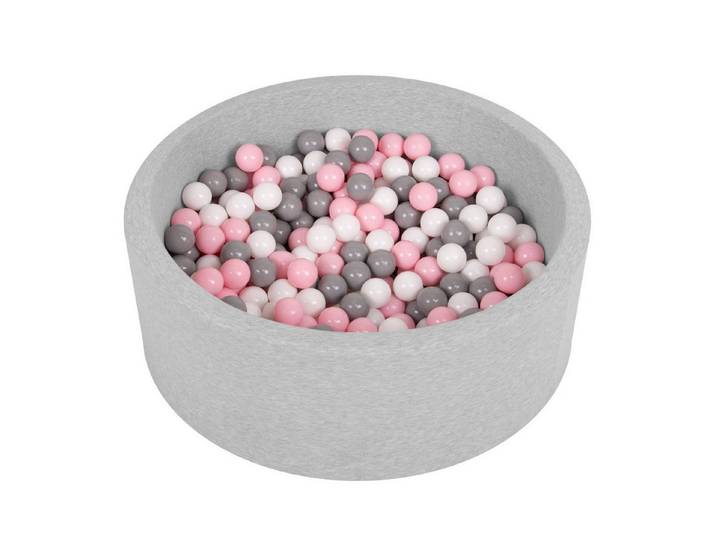 SELONIS Bällebad rundes Bällebad, (Bällepool mit bunten Bällen, 300-tlg., Bällepool mit bunten Bällen), Made in Europe