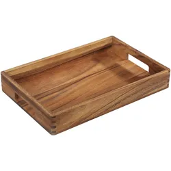 ZASSENHAUS Serviertablett Akazie 42x28x6cm