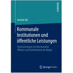 Kommunale Institutionen und öffentliche Leistungen, Fachbücher von Annette Illy