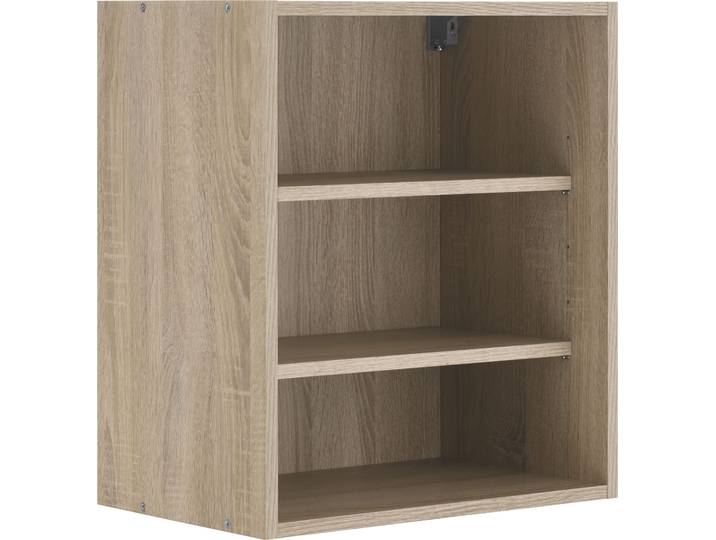 Küchenregal KOCHSTATION KS-Samos , braun (eiche sonoma), B:40cm H:57cm T:20cm, Holzwerkstoff, Regale, Küchenregal, Breite 40 cm