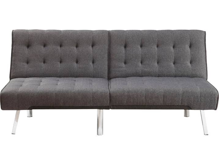 Sofa GOODPRODUCT Pierre , grau, B:180cm, Sofas, Sofa, mit verstellbarer Rückenlehne, mit Wellenunterfederung