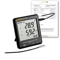 PCE Instruments PCE-HT 114-ICA PCE-HT 114-ICA Multi-Datenlogger kalibriert (ISO) Messgröße Temperatur, Luftfeuchtigkeit -40 bis 125 °C